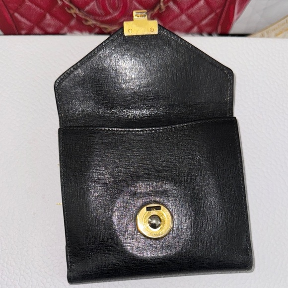 Salvatore Ferragamo Black Leather Wallet - Picture 5 of 5